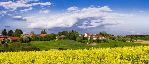 1305-Nöham im Frühling  Südansicht pano-001